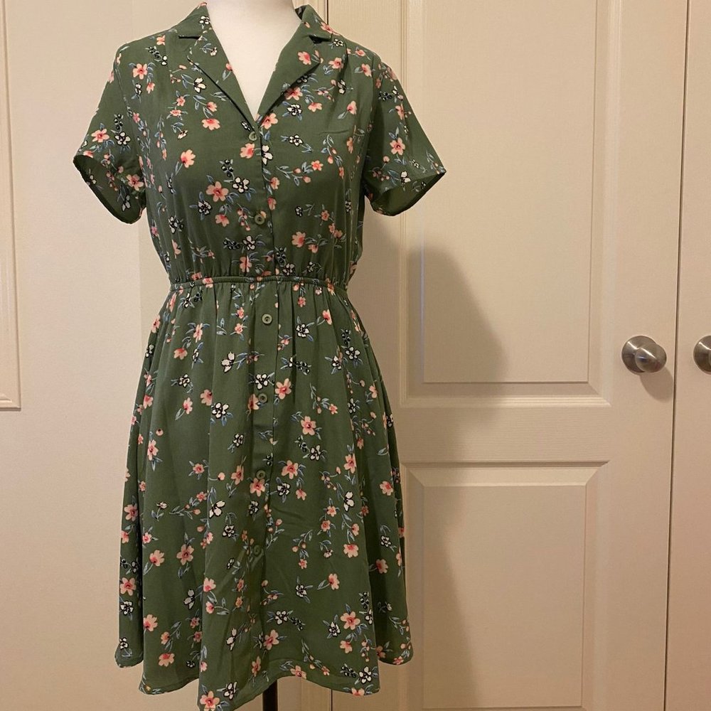 Floral Dress, Monteau